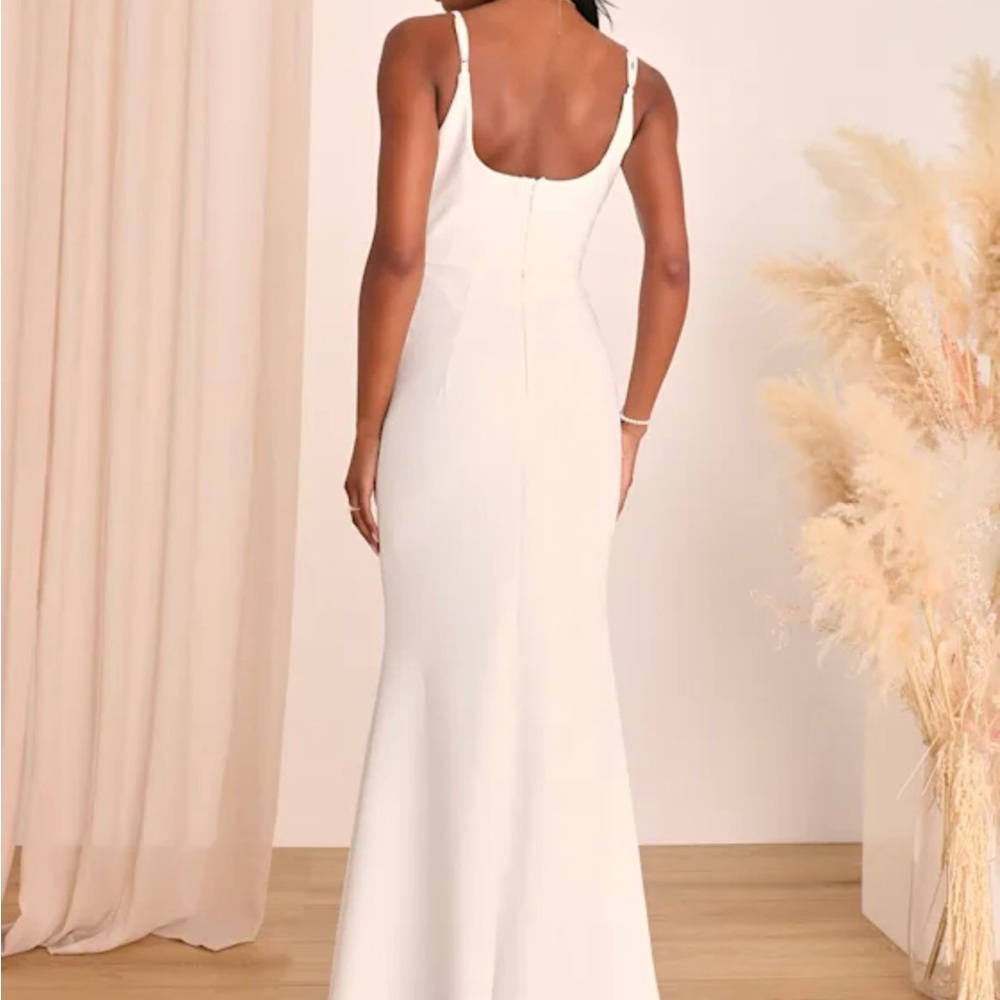 Lulu's Infinite Glory Ivory Maxi Dress - Picture 2 of 7